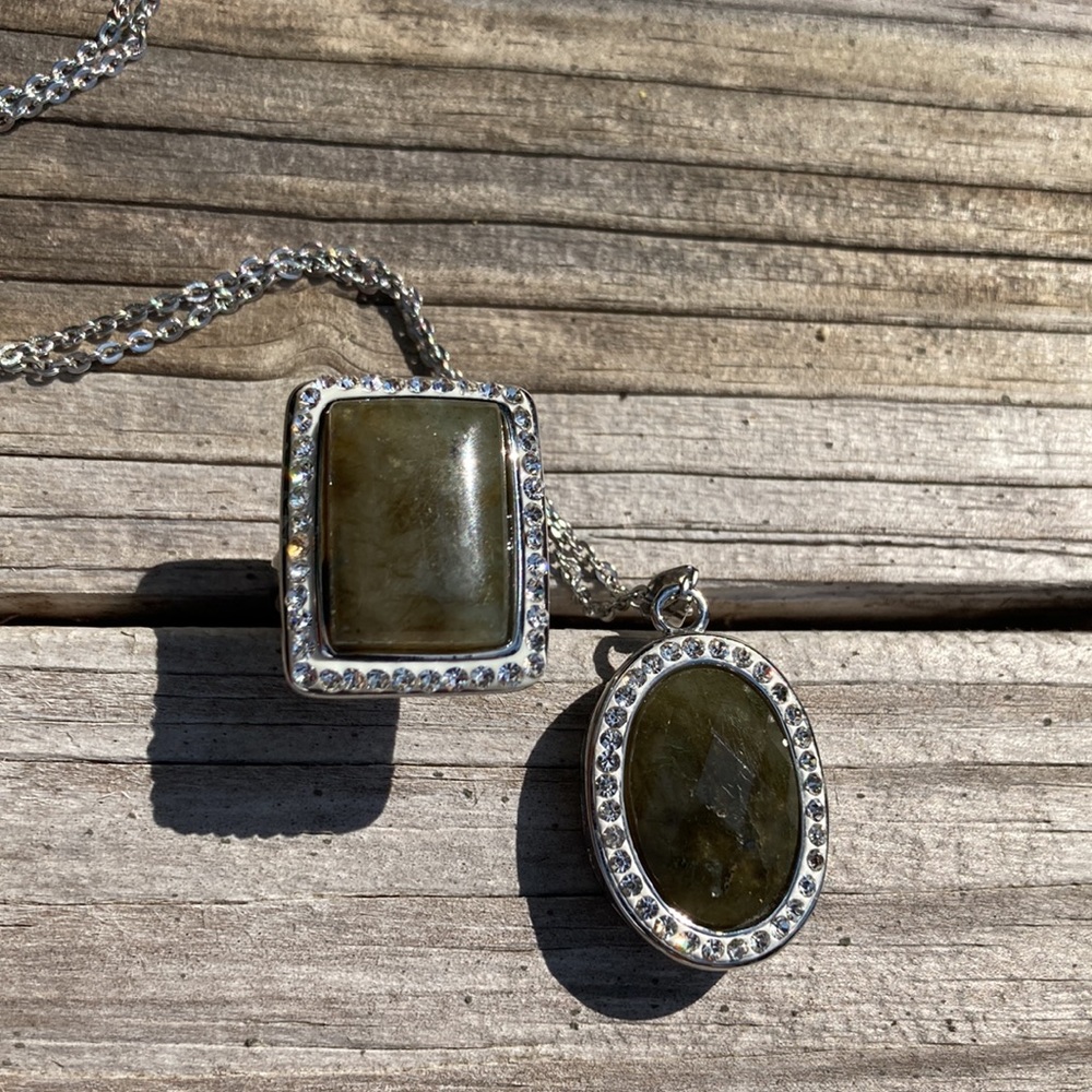 Dark Labradorite Set - Picture 3 of 11